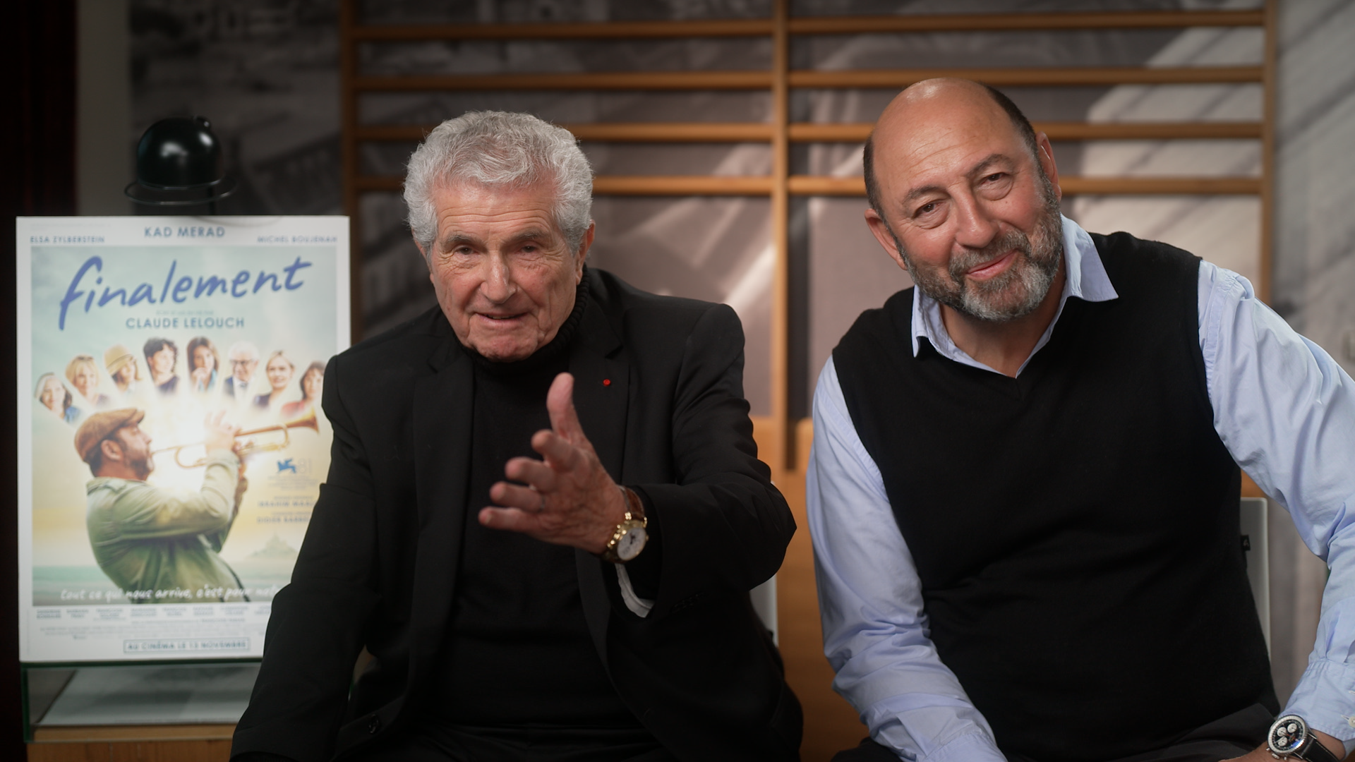 Claude Lelouch Kad Merad Finalement interview